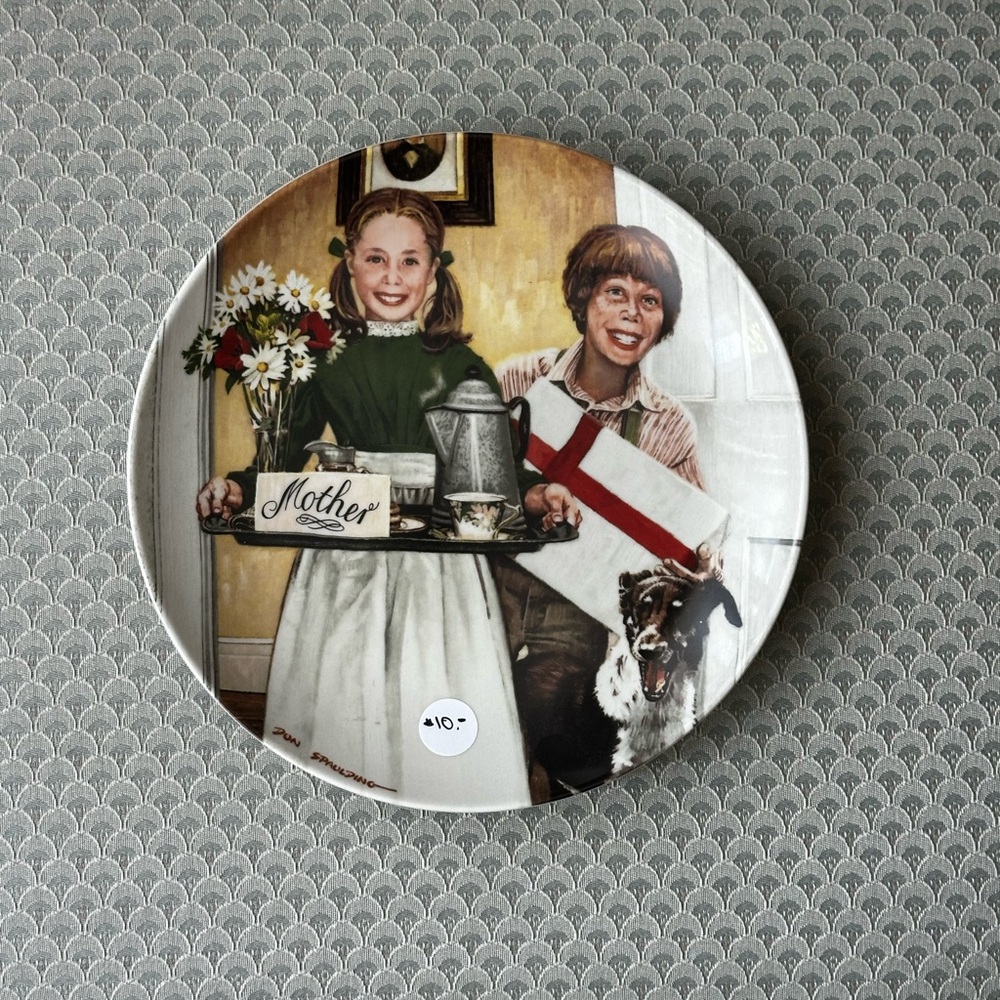 Edwin M. Knowles “Mother’s Day” Decorative Plate